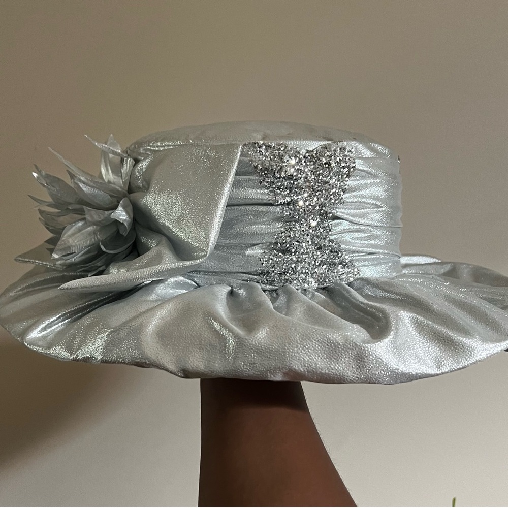 Silver Church Hat OS